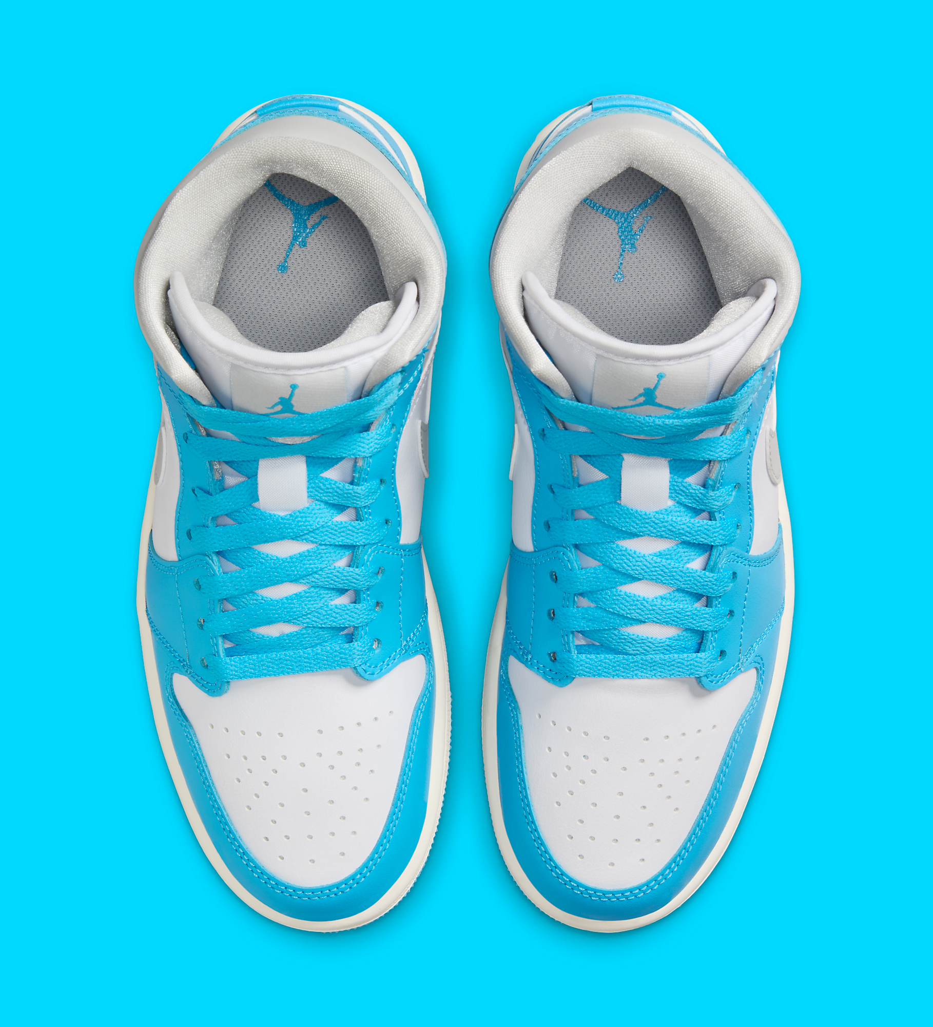 ◆正規品◆NIKE AIR JORDAN 1 MID DARK POWDER BLUE(W)◆関税込 NIKE WMNS AIR JORDAN 1 MID Dark Powder Blue ナイキ
